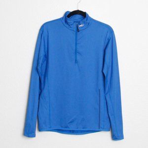 KJUS Men's Half Zip Pullover Blue 50/Medium